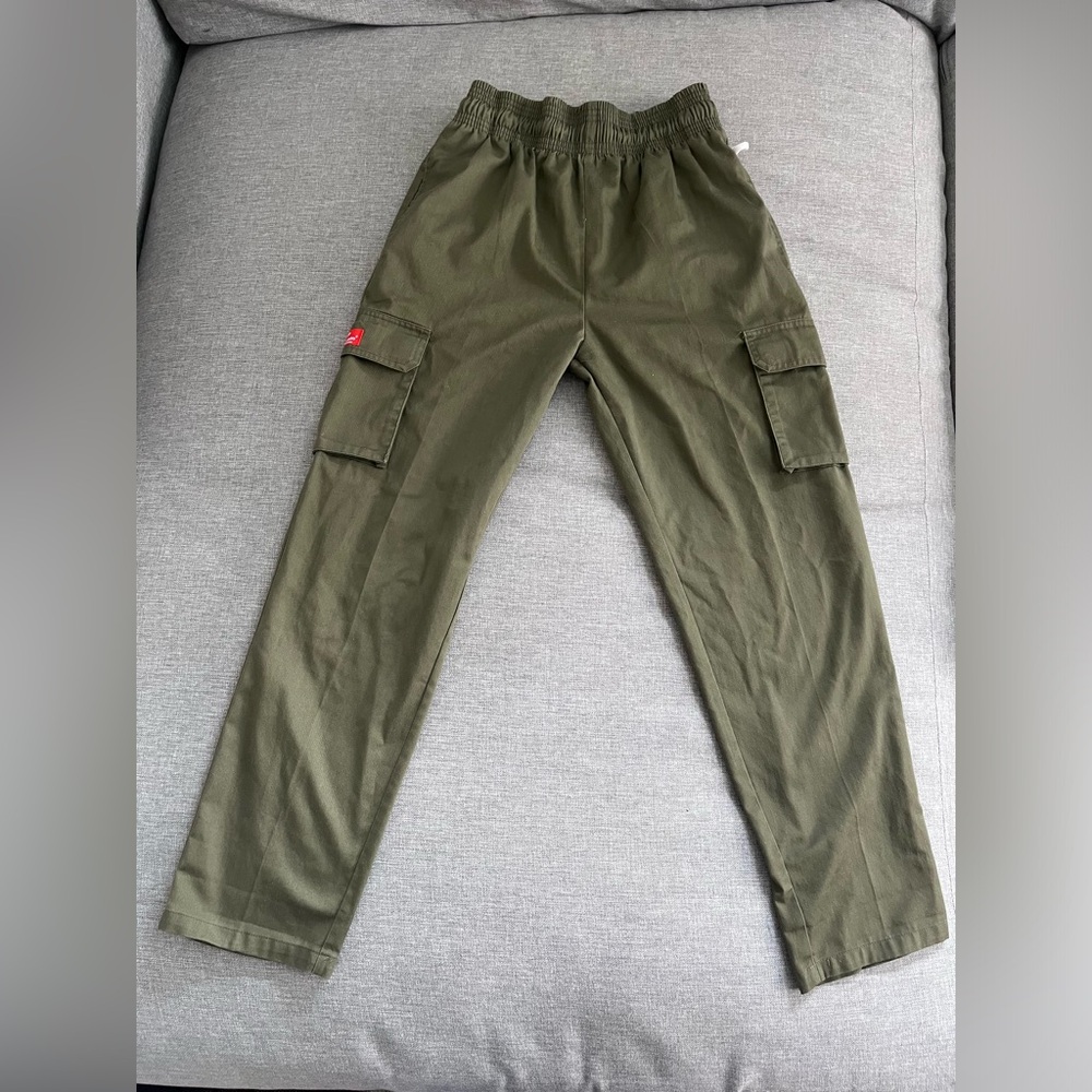 Cookman Army Green Cargo Pants, size M